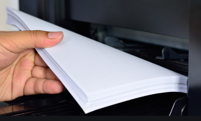 Ako recyklovať/triediť štandardný kancelársky xeroxový papier do tlačiarní, kopírok, faxov