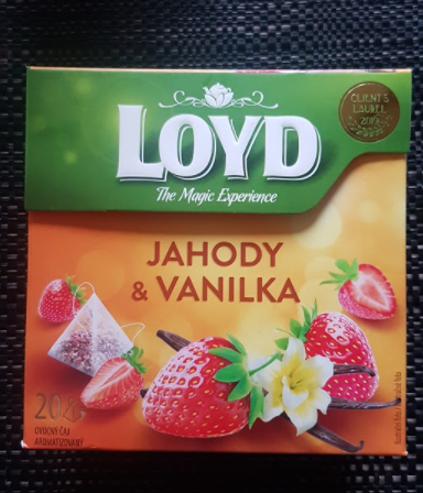 Ako recyklovať/triediť čaj loyd jahody & vanilka