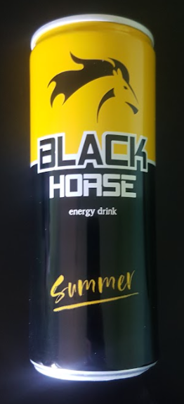 Ako recyklovať/triediť energetický nápoj black horse summer