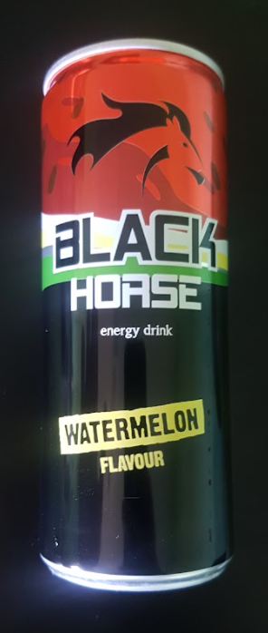 Ako recyklovať/triediť energetický nápoj black horse watermelon