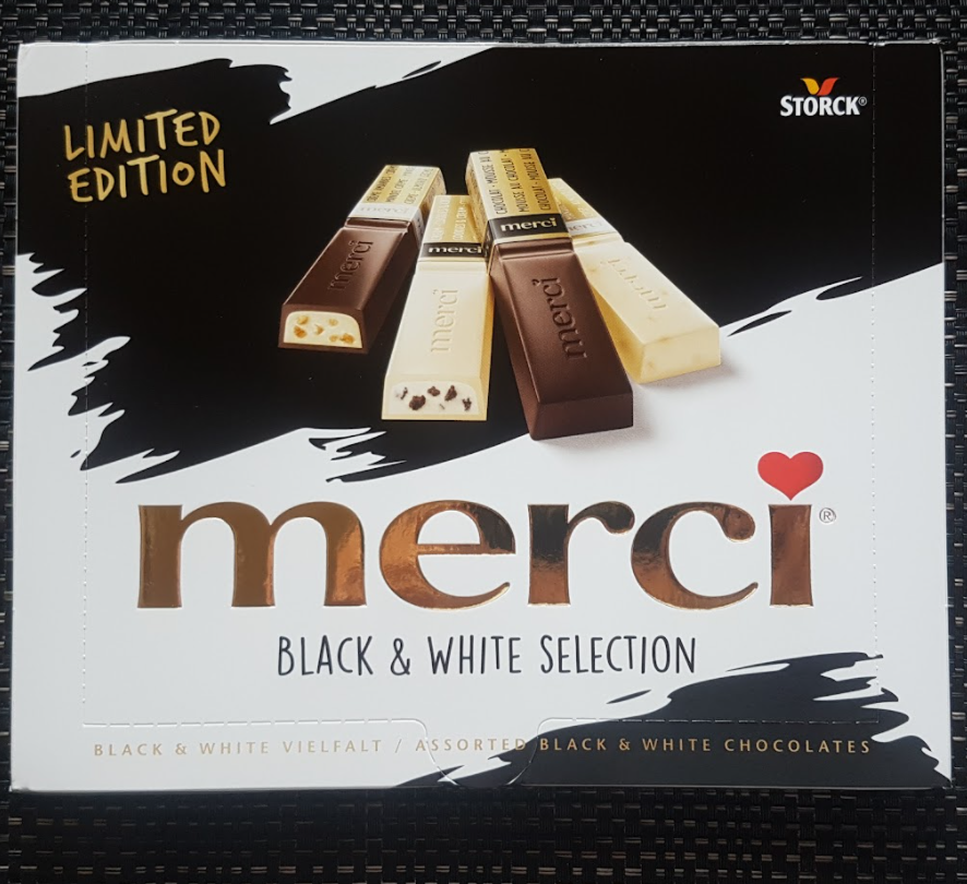 Ako recyklovať/triediť merci black & white selection limited edition