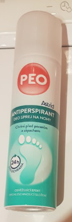 Ako recyklovať/triediť astrid peo antiperspirant na nohy