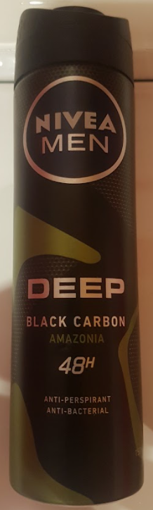 Ako recyklovať/triediť nivea man deep black carbon amazonia anti-perspirant